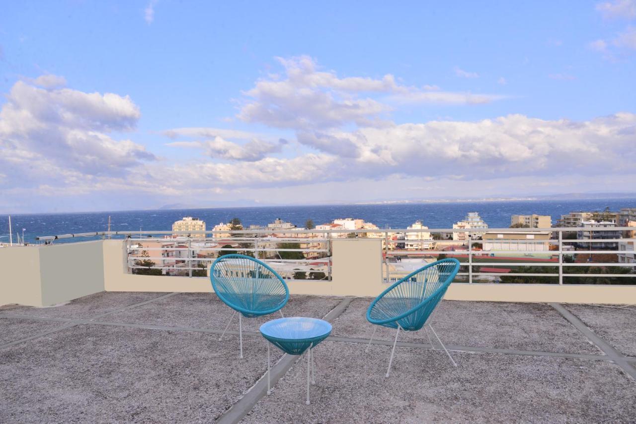 Panoramic Penthouse Apartment Хиос Екстериор снимка