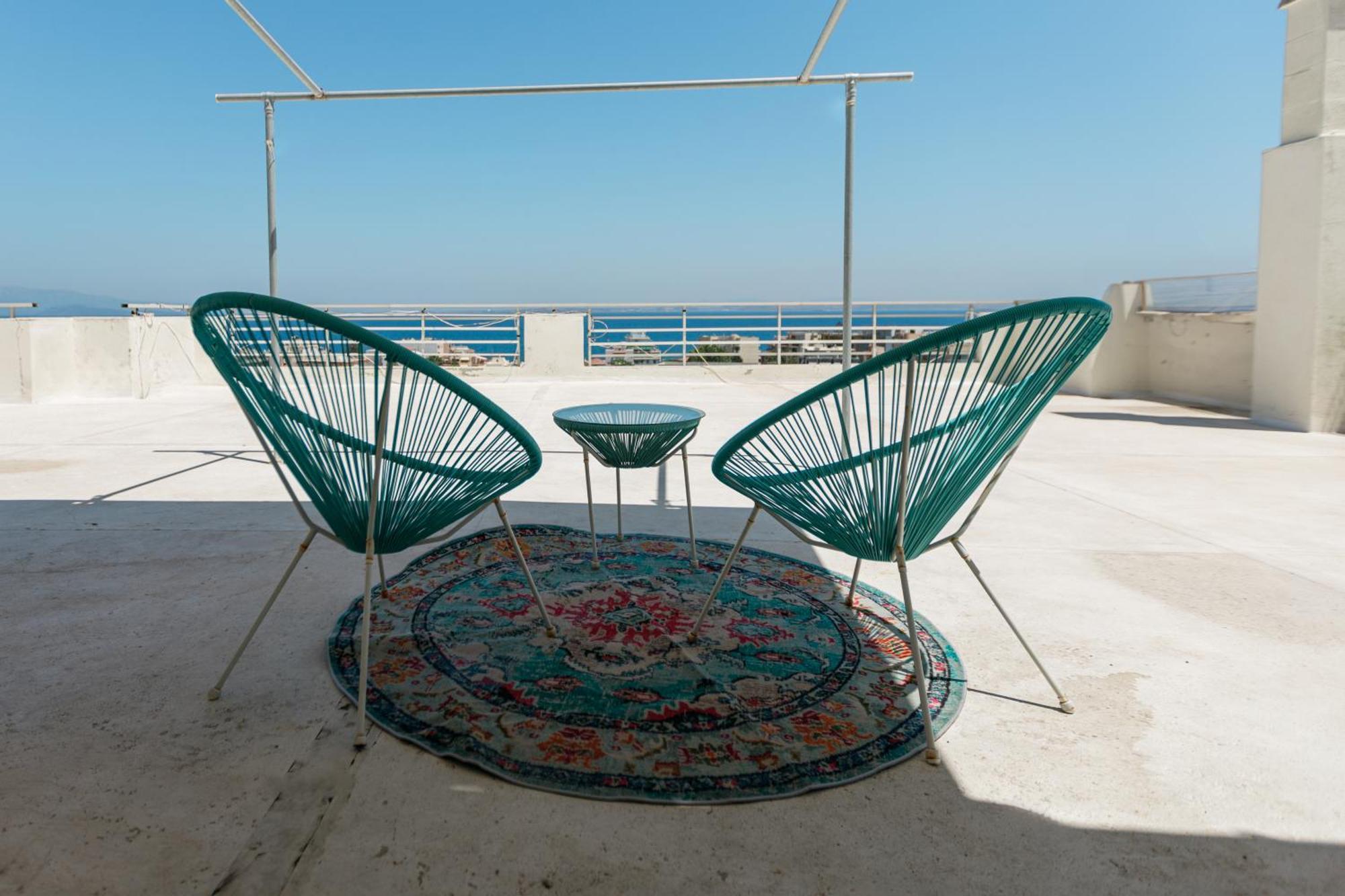Panoramic Penthouse Apartment Хиос Екстериор снимка